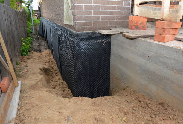 Crawl space vapor barrier installation in Florence, IN